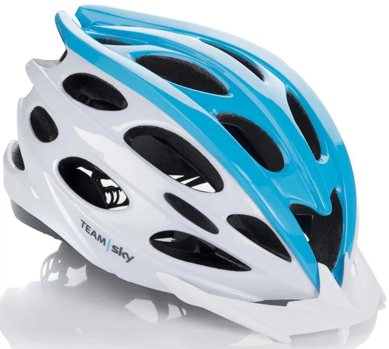 Frog Team Sky Kids Helmet White/Blue-2