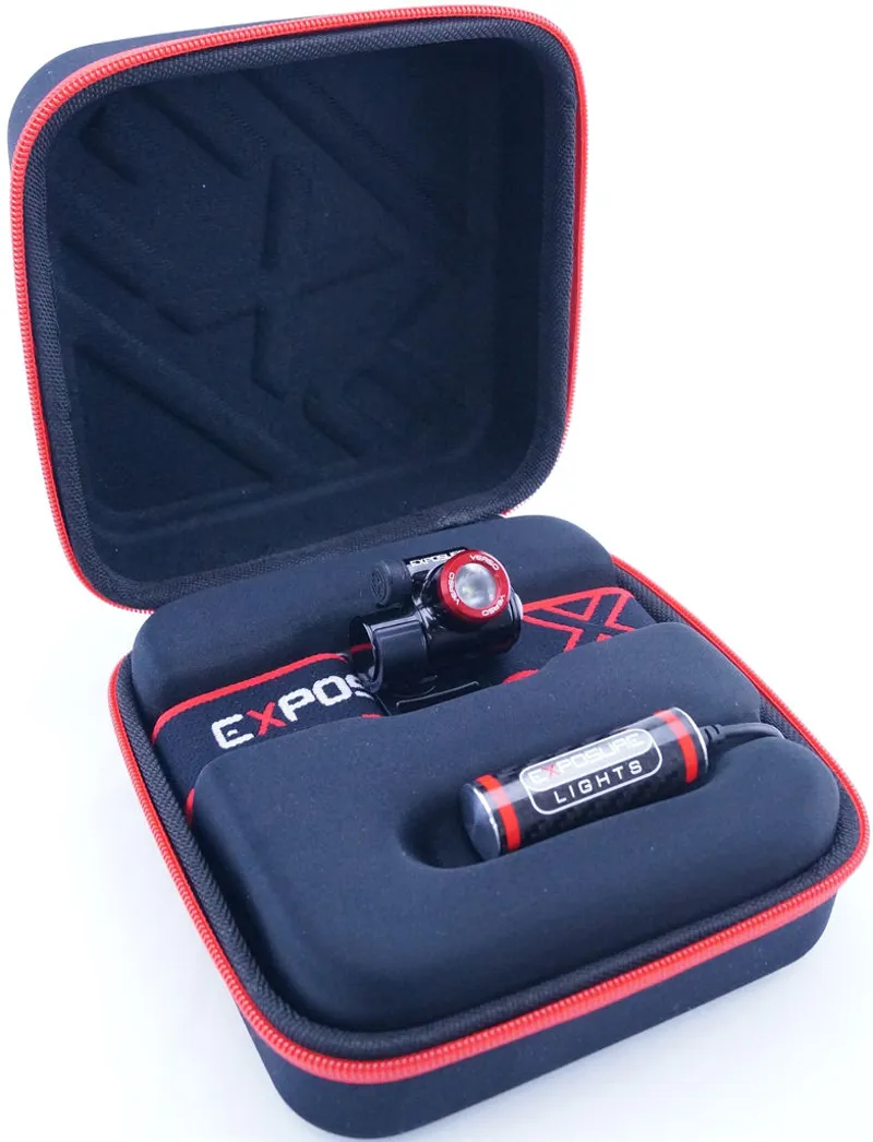 Exposure Verso Head Torch Pack with Support Cell 1.7A Gunmetal