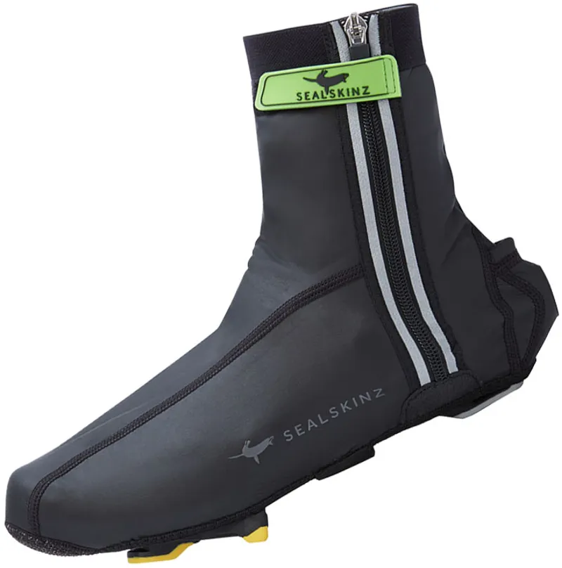 SealSkinz Halo Lightweight Overshoes Black/Red