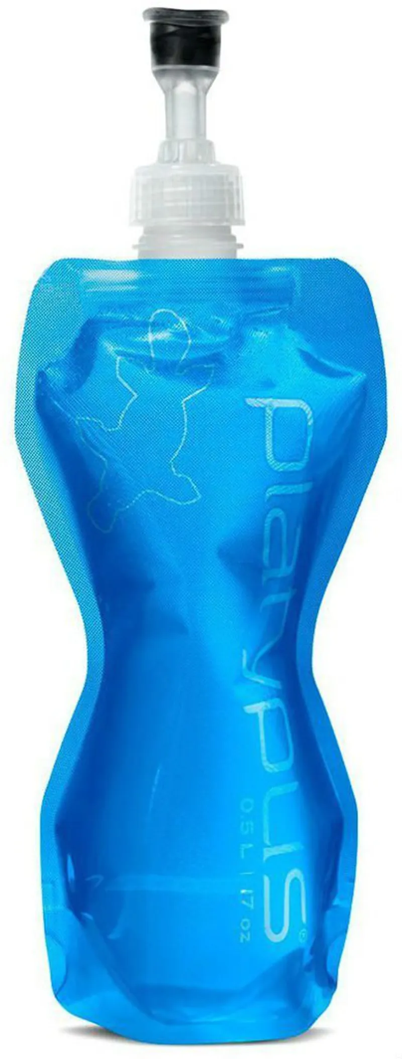 Platypus Soft Hyperflow Cap Bottle Blue