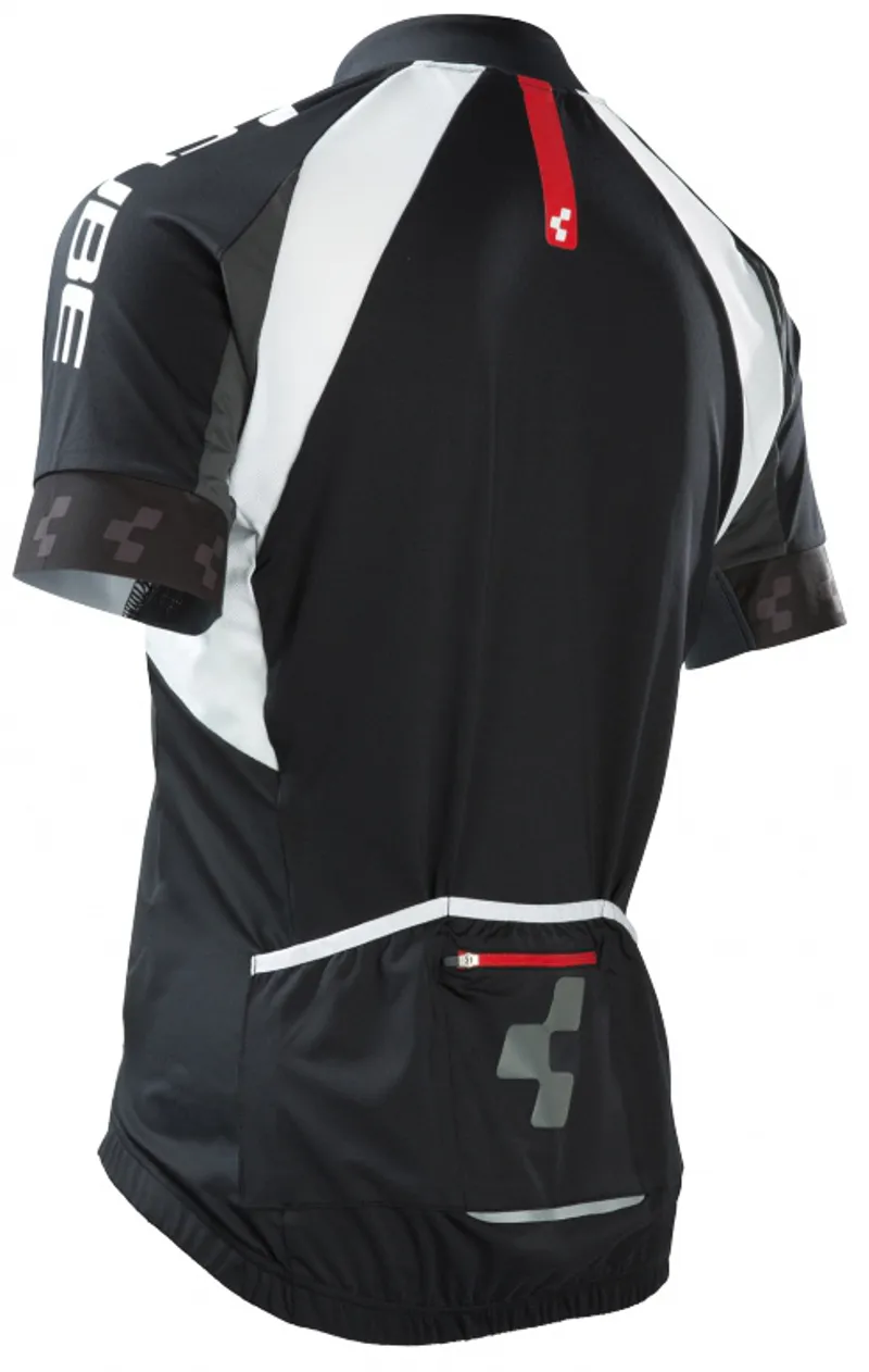 Cube Blackline SS Jersey Black/Grey/White-2