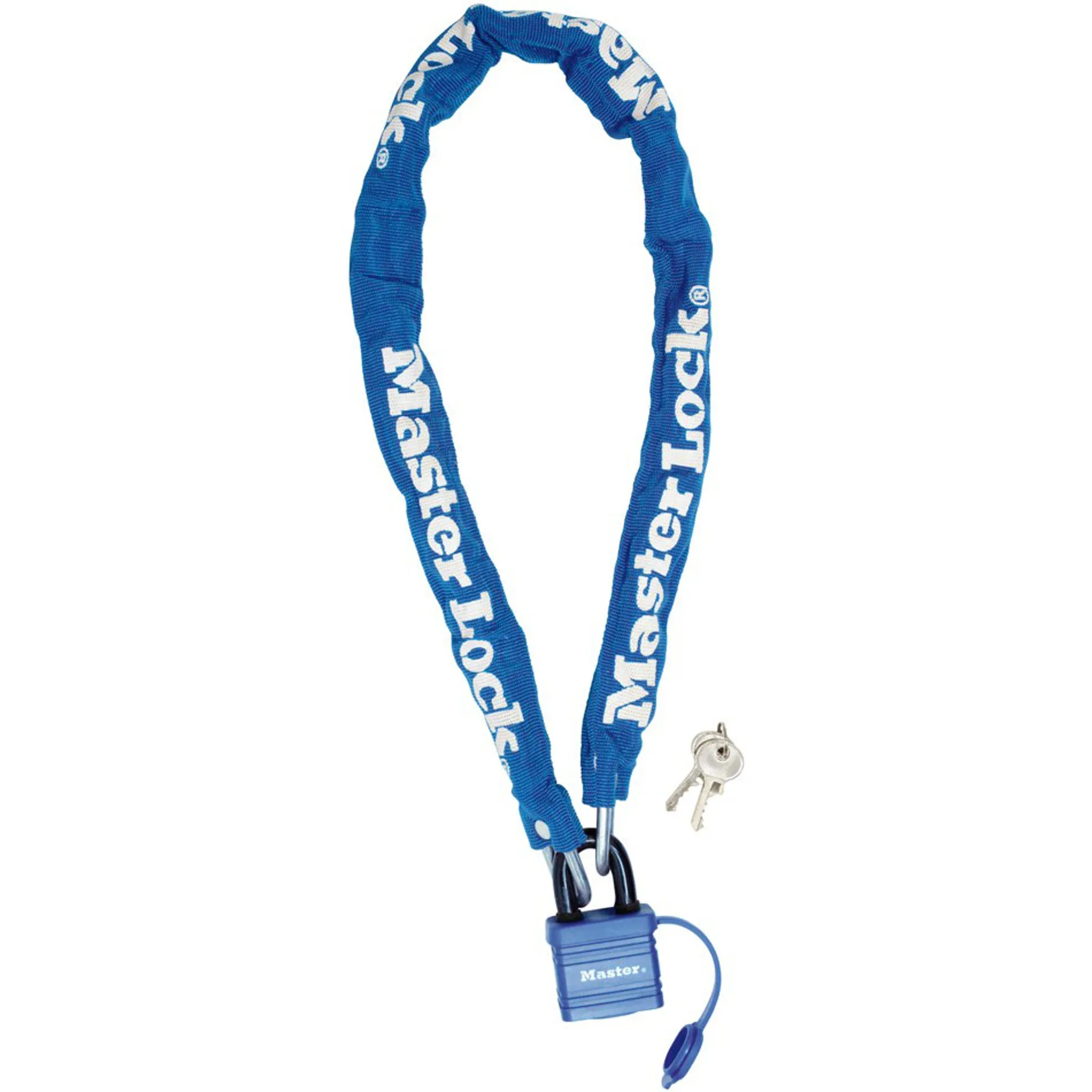 Master Lock Street Flexium Chain Lock Blue