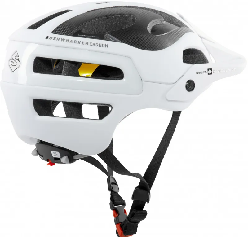 Sweet Protection Bushwhacker MIPS Carbon MTB Helmet Matt White-1