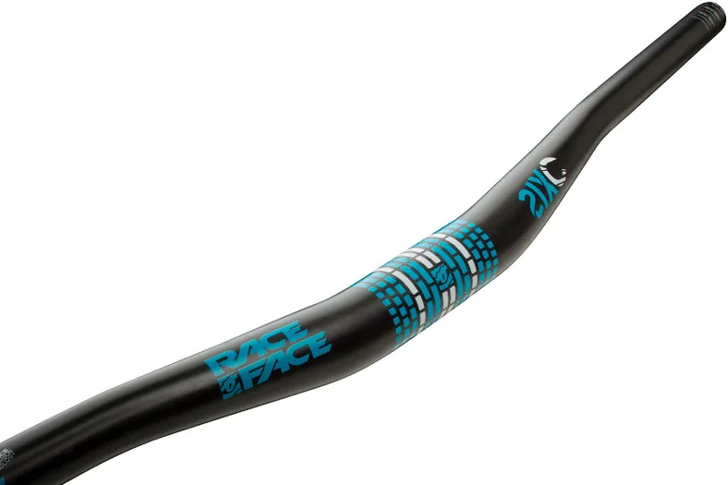 Race face SIXC 3/4 Riser Handlebar Green/White-1