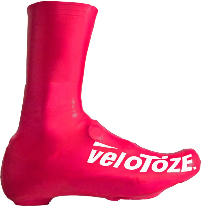 Velotoze Tall Overshoes Red-3
