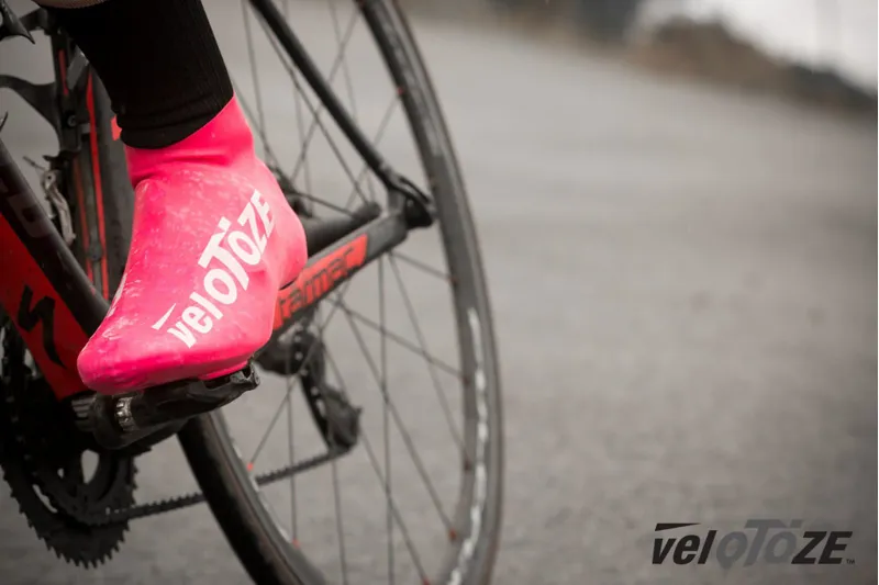 Velotoze Short Overshoes Pink-1