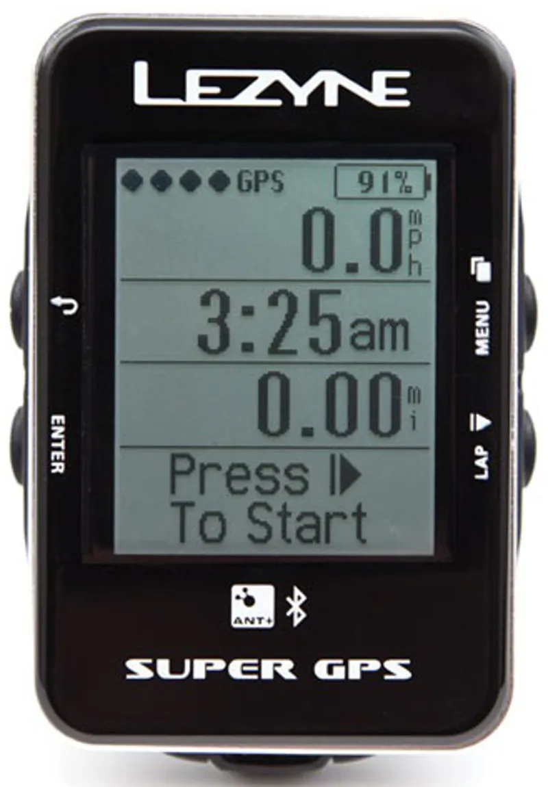 Lezyne Super GPS Computer Black