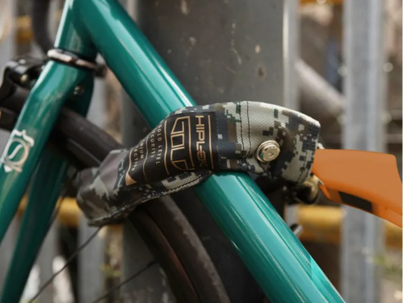 Hiplok Gold Chain Lock Black-1