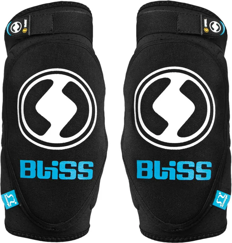 Bliss Vertical Elbow Pads Black