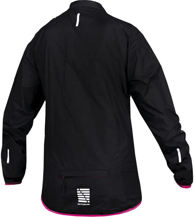 Altura Microlite Womens Showerproof Jacket Black/Pink-1