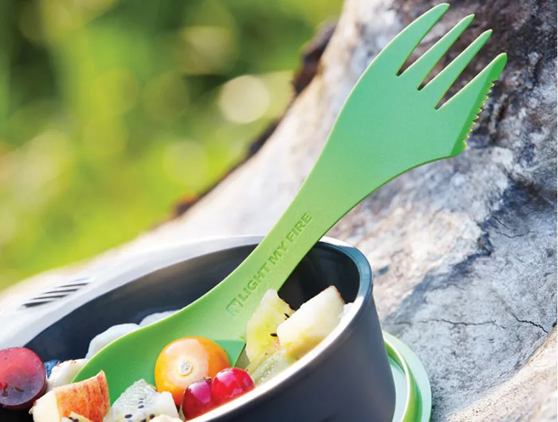 Light My Fire Spork 4 Pack Lime/Black/Green/Orange-1
