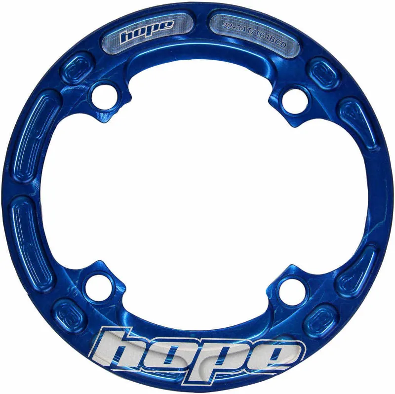 Hope PCD Bash Guard 104mm 36/38T Blue