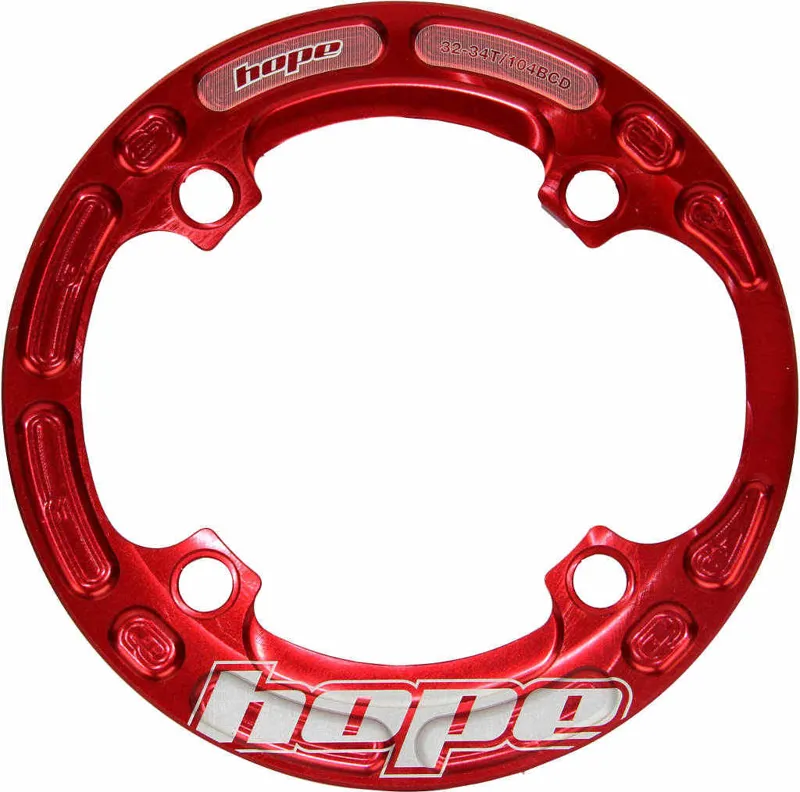 Hope PCD Bash Guard 104mm 36/38T Red