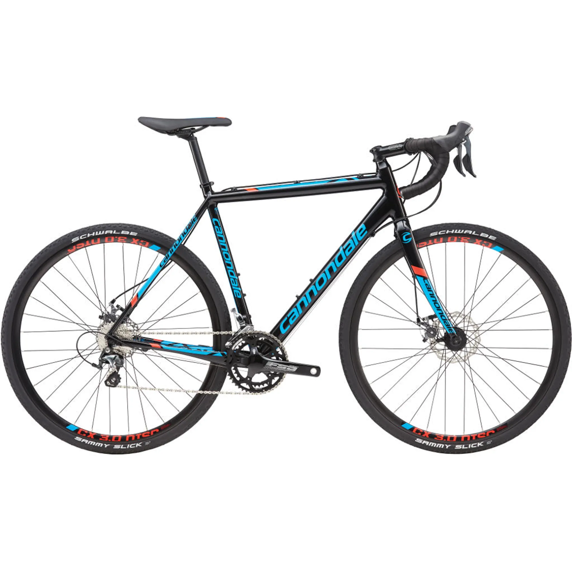 Cannondale CAADX Tiagra Disc Cyclocross Bike 2016 Black/Cyan Cannondale CAADX Tiagra Disc Cyclocross Bike 2016 Black/Cyan