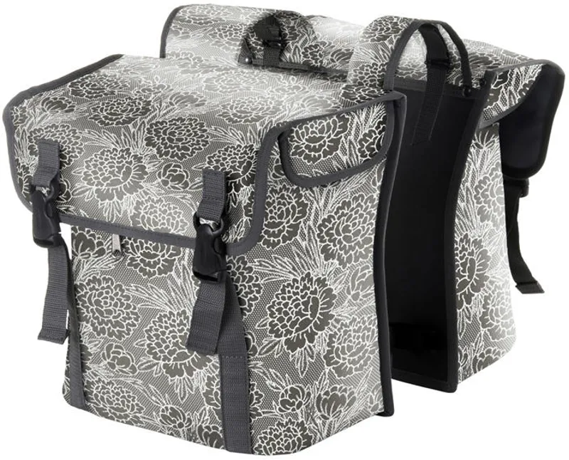 BoBike BoBag Rear Childseat Compatible Pannier Bags - Pretty Peony-2