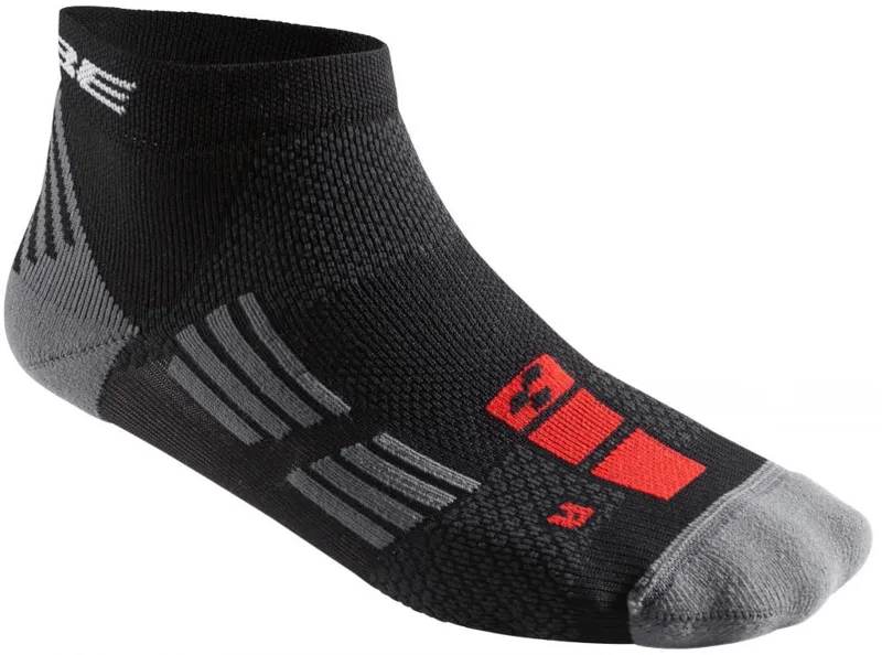 Cube Blackline Race Cut Sock Black/Anthracite