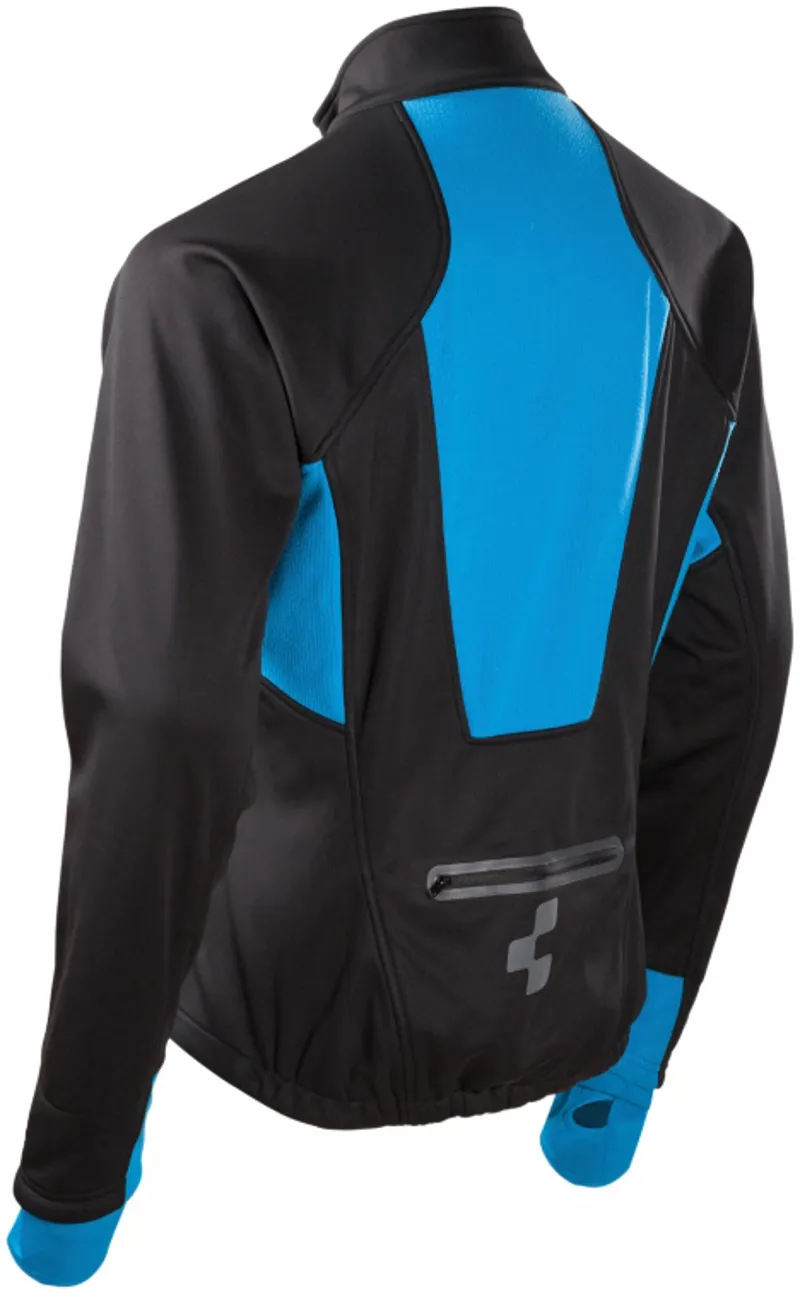 Cube Teamline Softshell Jacket Black/Blue-1