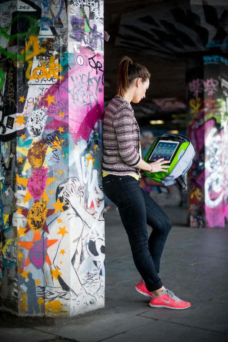 Osprey Cyber Port Rucksack Grey-2