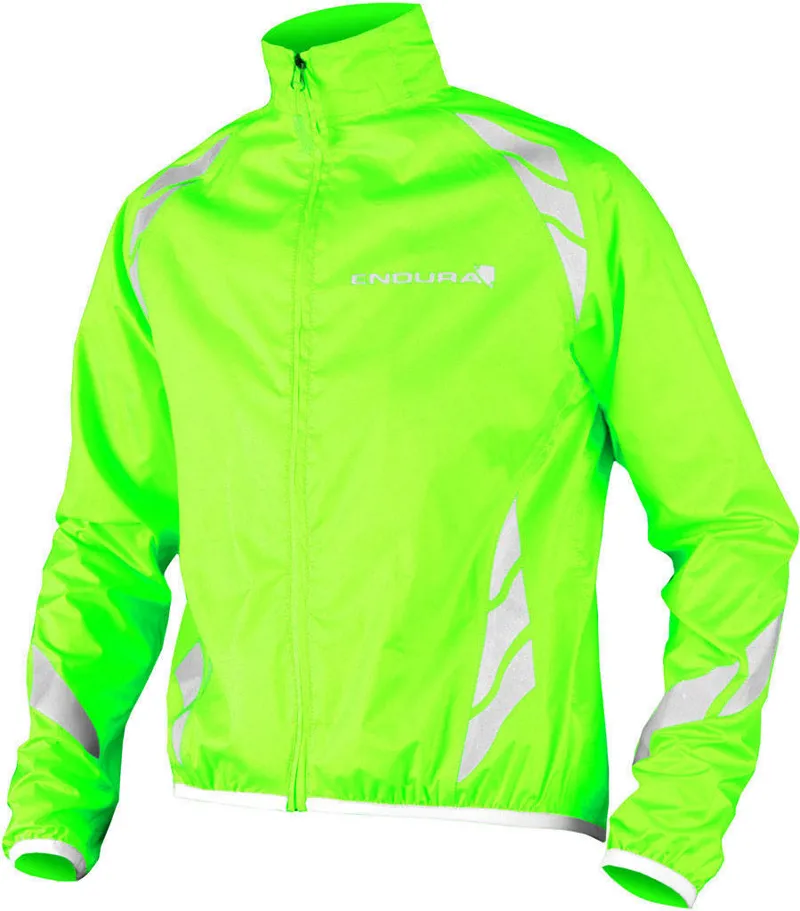 Endura Luminite Kids Waterproof Jacket Hi Vis Green