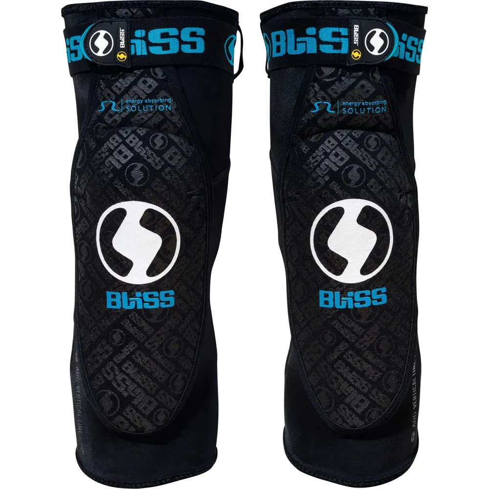 Image of Bliss ARG Vertical Extended Knee Pad Black/Blue