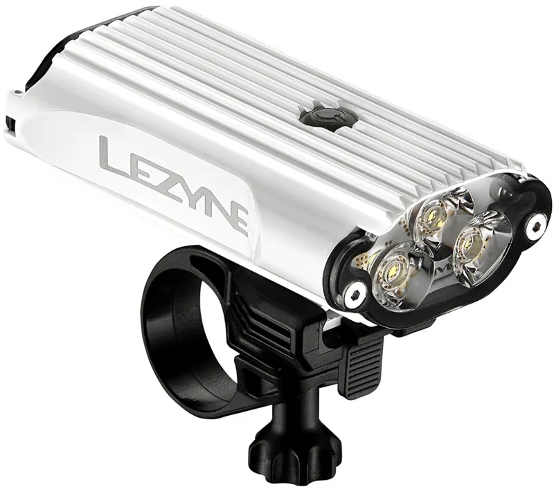 Lezyne Deca Drive Loaded LED Front Bike Light Silver
