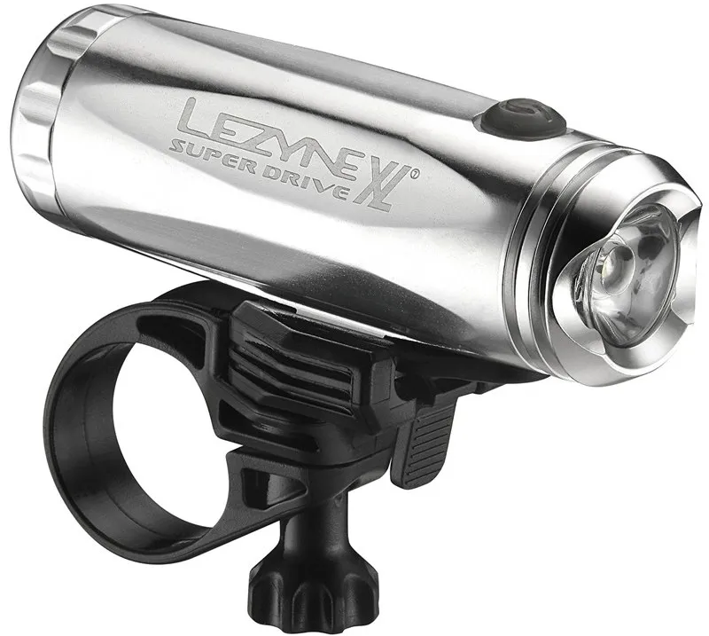 Lezyne Super Drive XL LED Front Bike Light Silver-1