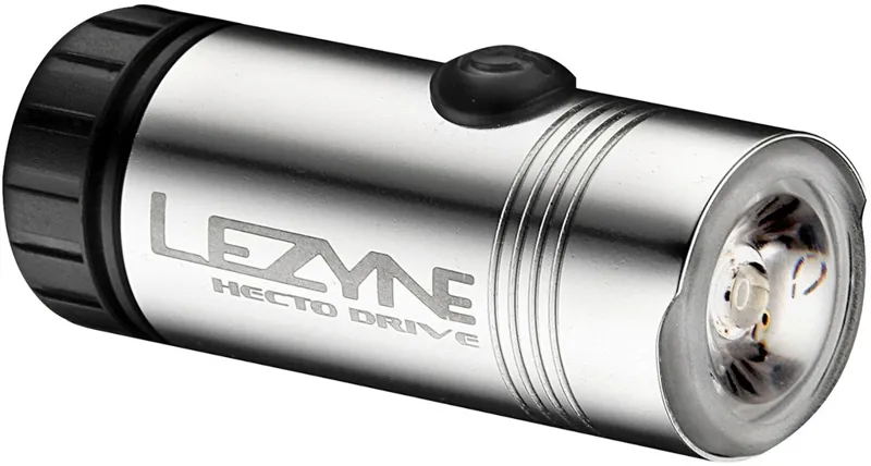Lezyne Hecto Drive LED Front Bike Light Silver-1