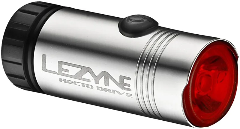 Lezyne Hecto Drive LED Rear Bike Light Silver