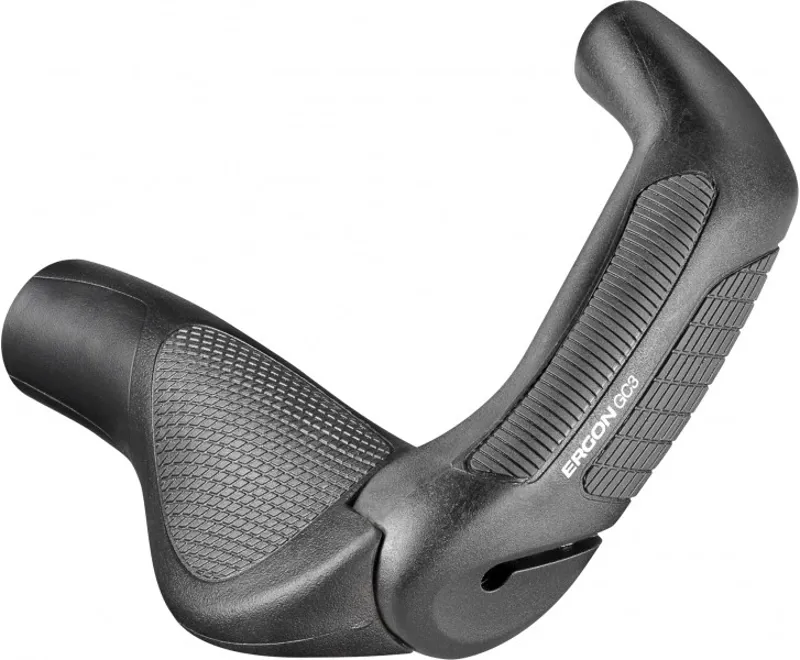 Ergon GP5 Grips Rohloff/Nexus inl. Bar End Black