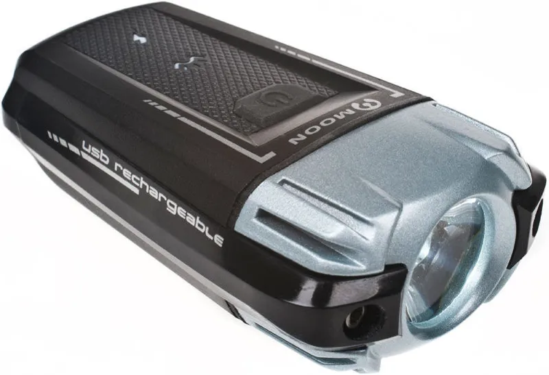 Moon Meteor 200 Front Light Silver