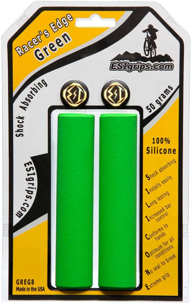 ESI MTB Racers Edge Grip Green