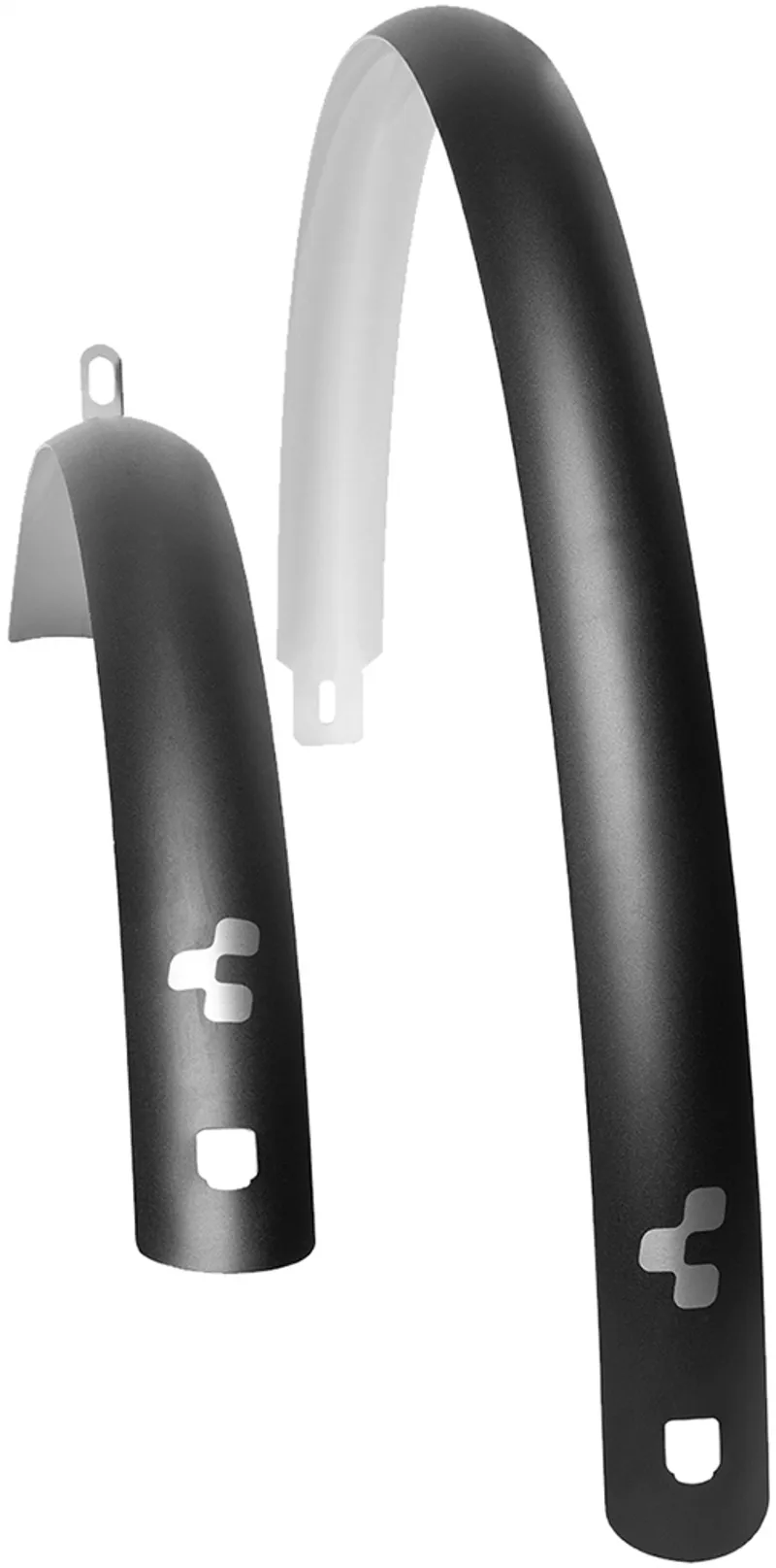 Cube Trekking Mudguards and Pannier Set Black-2