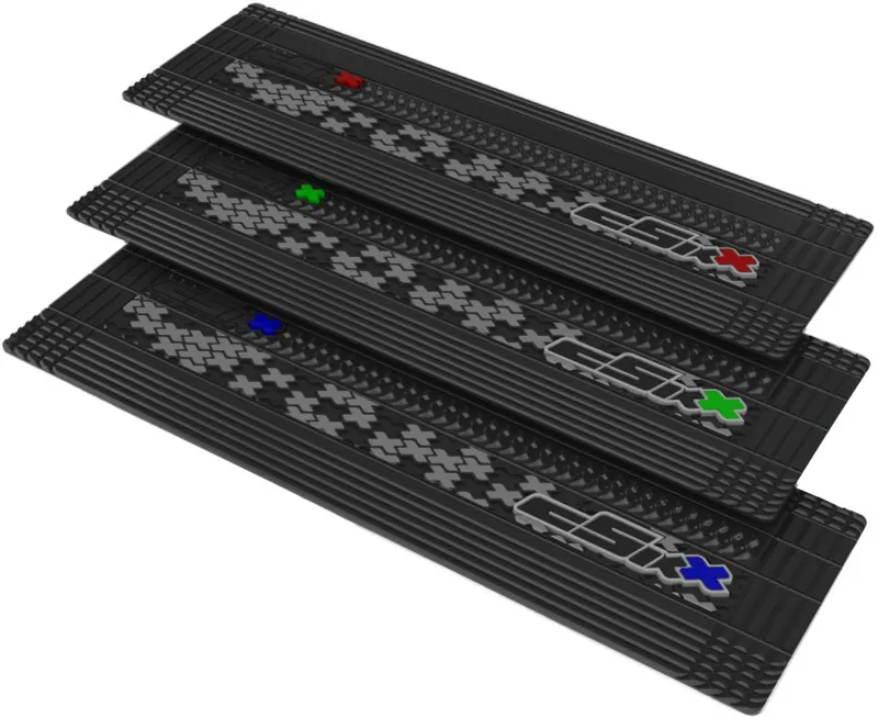 CSixx Chainstay Protector Black/Green-2