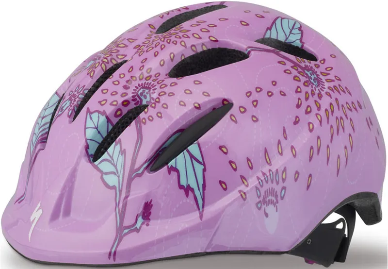 Specialized Small Fry Kids Helmet Pink Dandelions