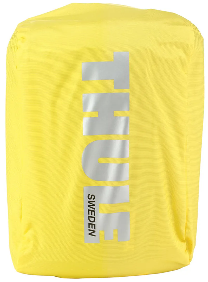 Thule Pack n Pedal Pannier Rain Cover Yellow-1