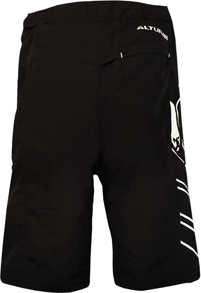 Altura Mayhem Print Baggy Shorts Black-1