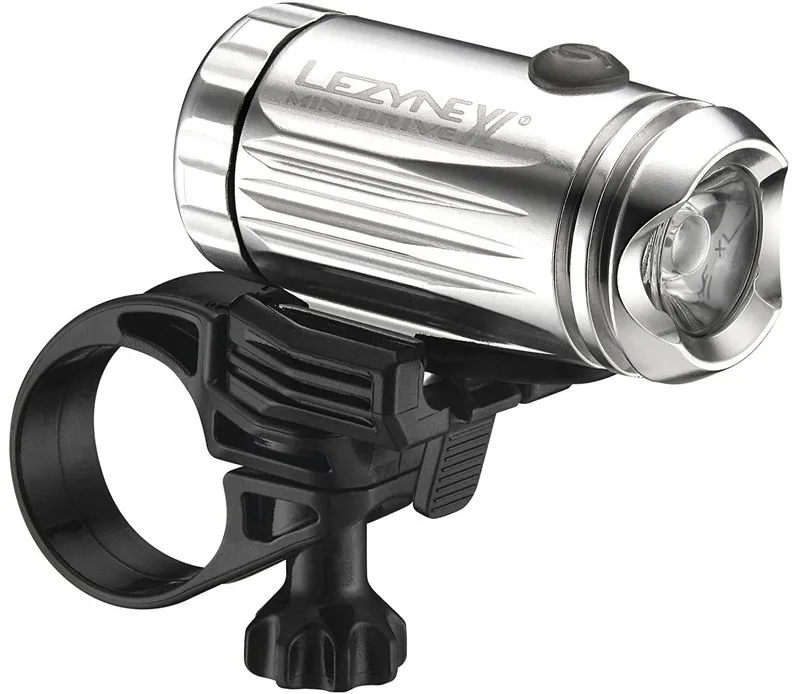 Lezyne Mini Drive XL Loaded LED Front Light Silver