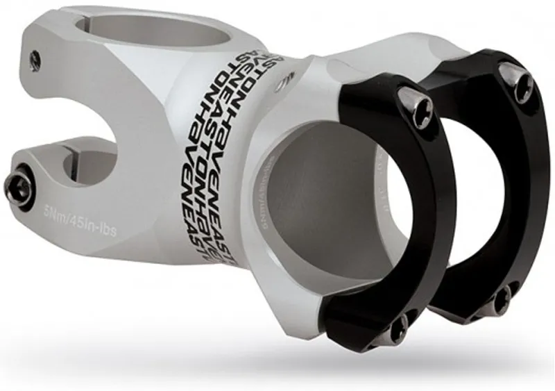 Easton Haven 31.8mm 0 Degree Stem Silver/Black-1