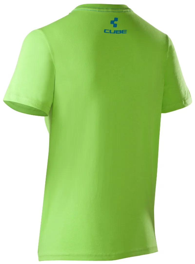 Cube Lettered Icon SS T-Shirt Green-1