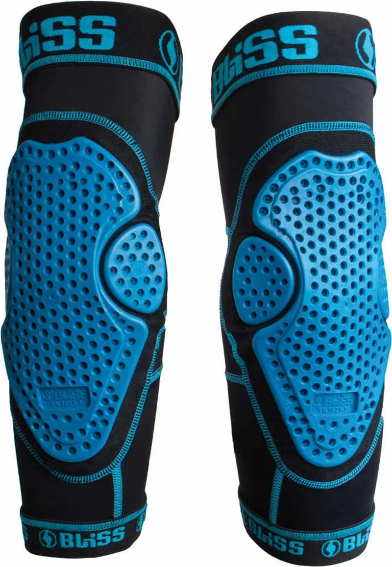 Bliss ARG Minimalist Elbow Pads Black/Blue-2