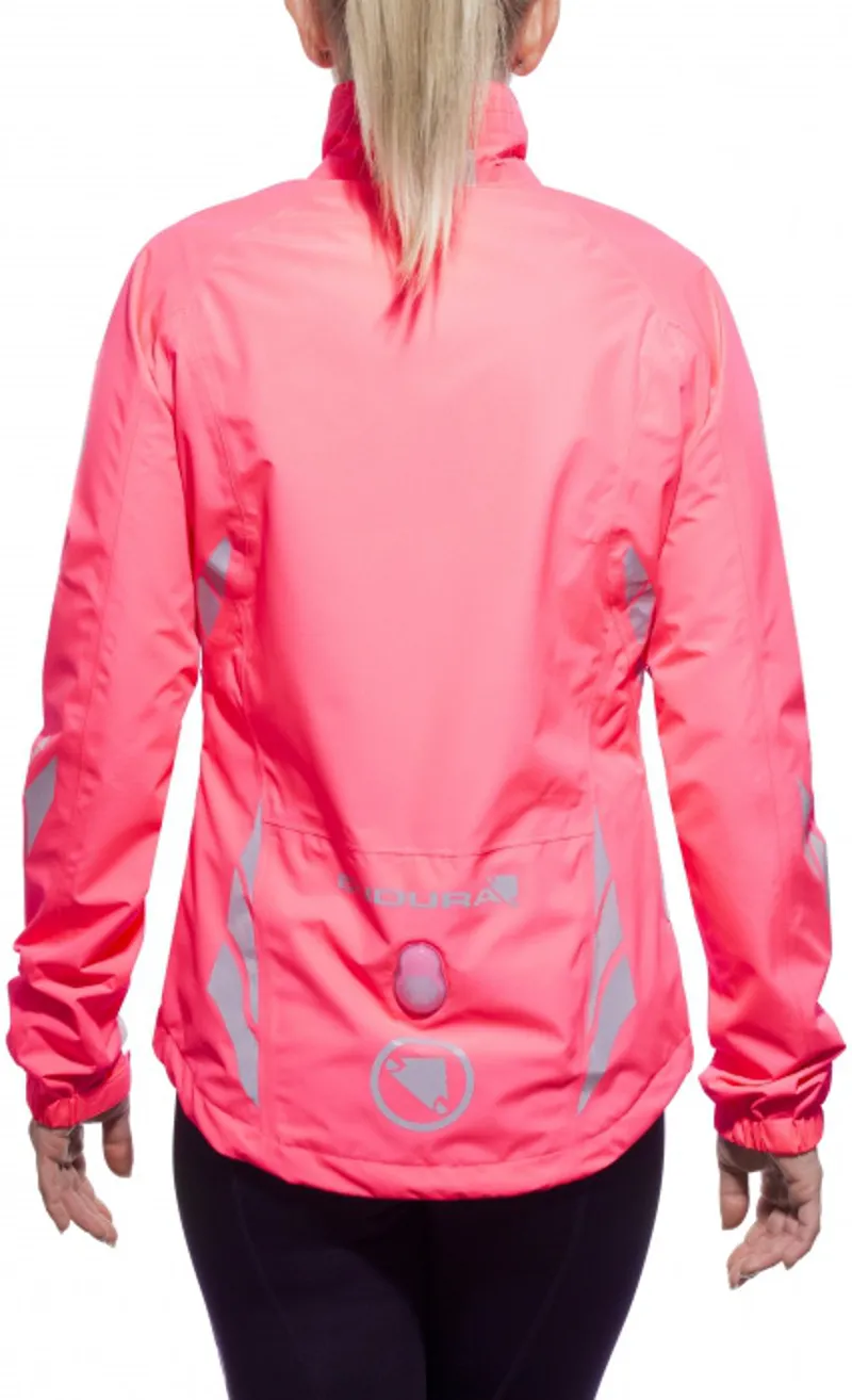 Endura Luminite DL Womens Jacket Hi Vis Pink-3