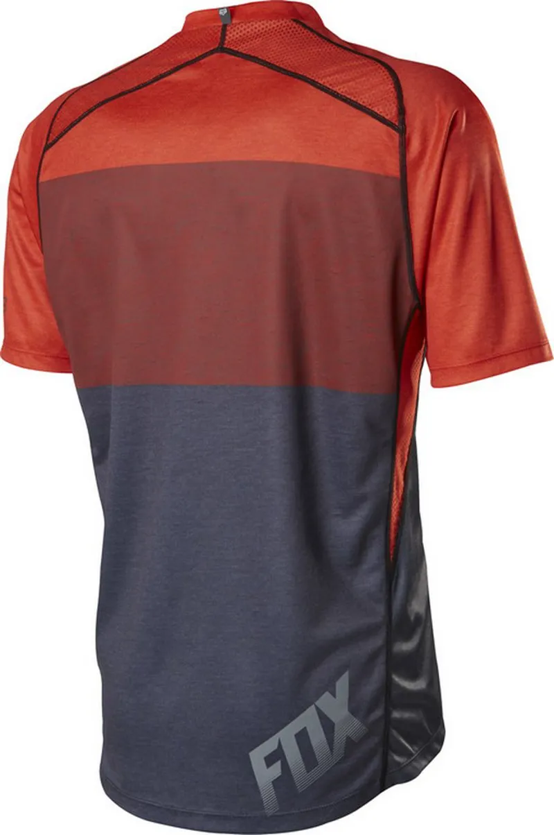 Fox Indicator Short Sleeve Jersey Orange-1