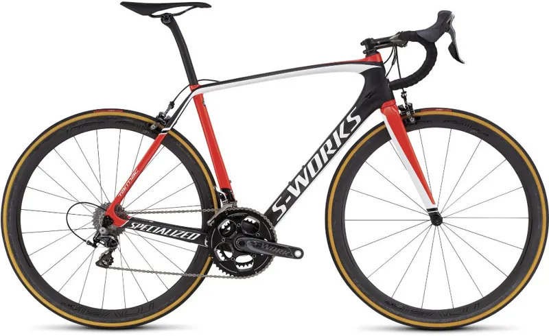 Specialized S-Works Tarmac DA Racing Road Bike 2016 Carbon/Red/White