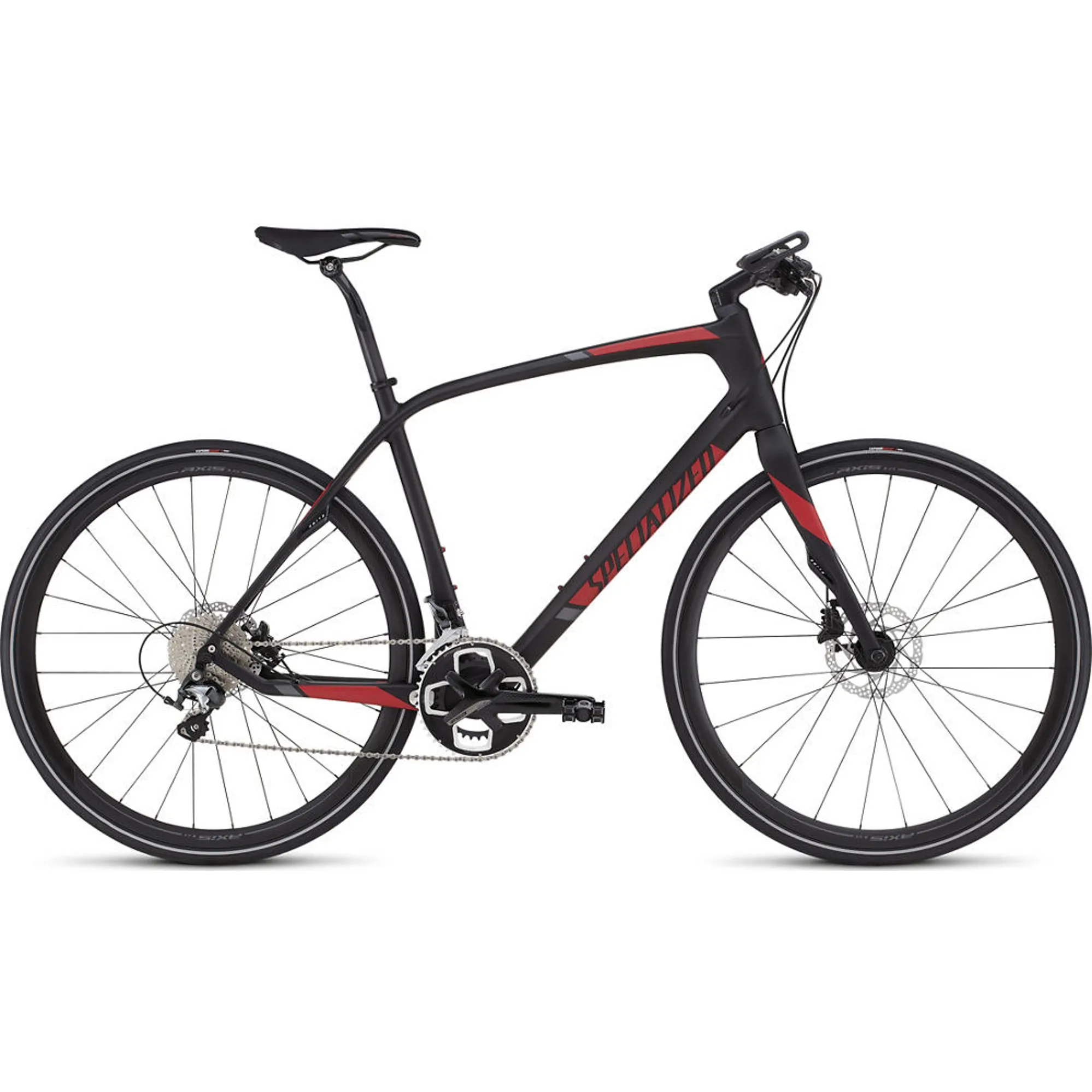 Specialized Sirrus Comp Disc Carbon Hybrid Bike 2016 Carbon Red