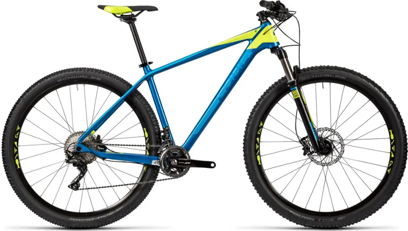 Cube Reaction GTC Pro 29er Hardtail Mountain Bike 2016 Blue/Kiwi