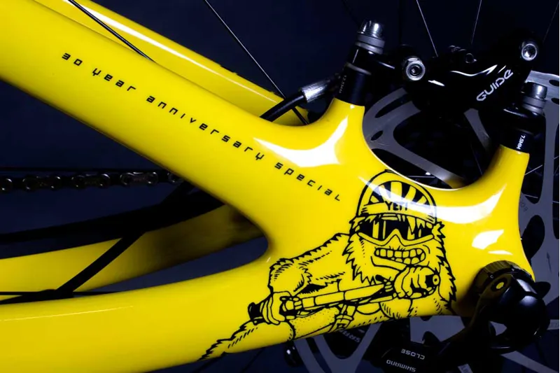 Yeti SB6C 30th Anniversary Mountain Bike 2016 Turquoise/Yellow-4