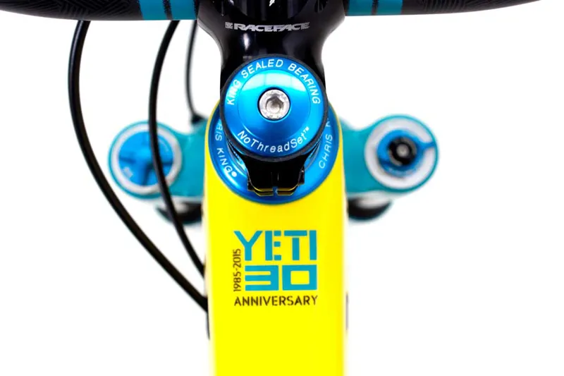 Yeti SB6C 30th Anniversary Mountain Bike 2016 Turquoise/Yellow-2