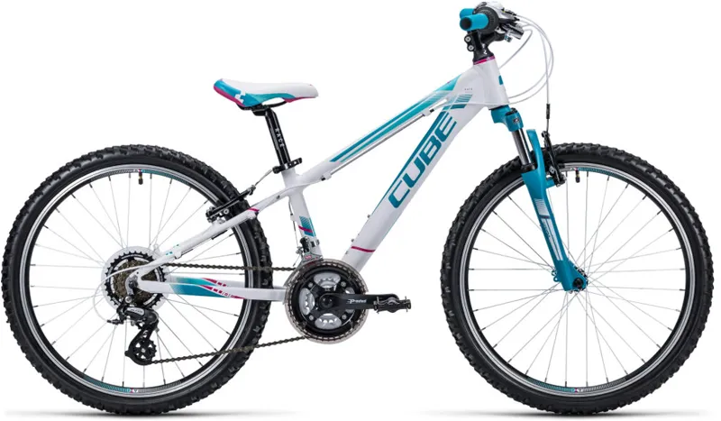 Cube Kid 240 Girls Bike 2016 White