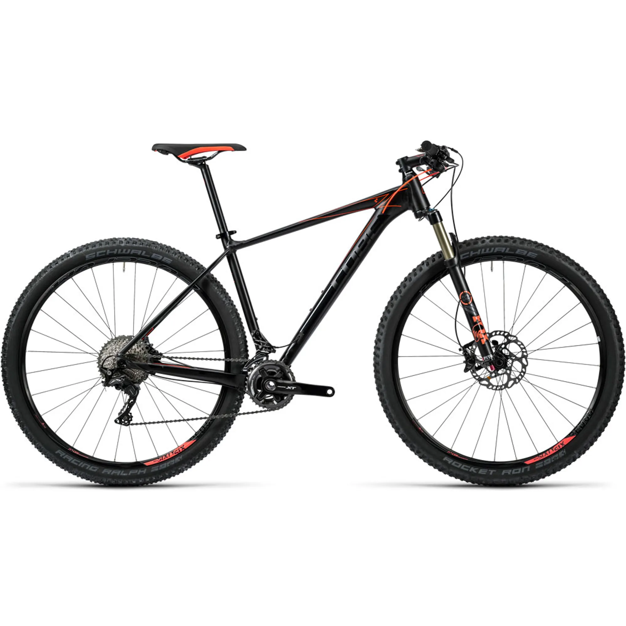 Cube Reaction HPA SL 29er Hardtail Mountain Bike 2016 Black Red
