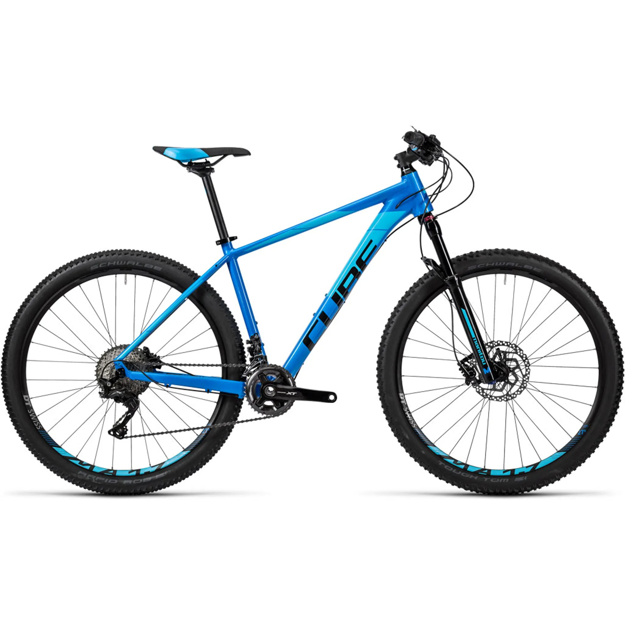 Cube LTD Race 650b Hardtail Mountain Bike 2016 Blue Aqua